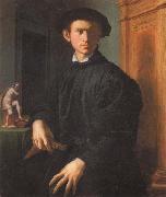 Portrait of a Young Man with a Lute Agnolo Bronzino